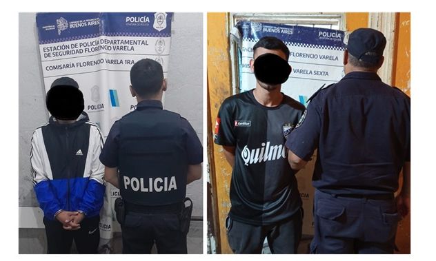 F. Varela - Circulaban en motos robadas y fueron aprehendidos